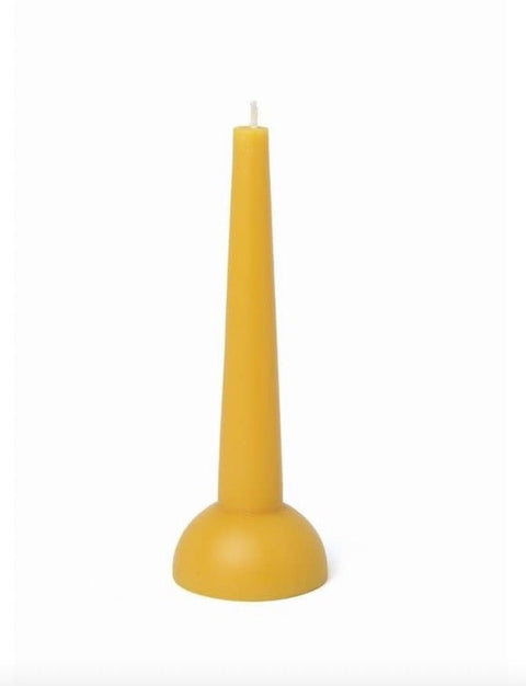 Yellow Kirby Candle - ascot + hart