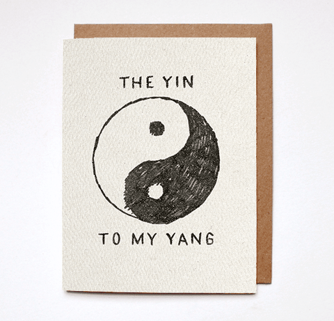 Yin Yang Card - ascot + hart